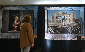 Foto: N.G / Radiosarajevo.ba / Plač za 1.601 dijete, izložba Rikard Larma