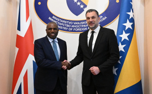 Foto: N. G. / Radiosarajevo.ba / David Lammy i Elmedin Konaković