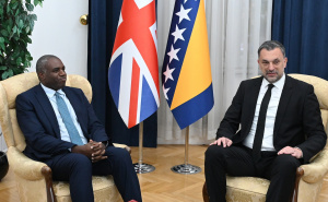 Foto: N. G. / Radiosarajevo.ba / David Lammy i Elmedin Konaković