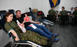 Foto: A.K./Radiosarajevo.ba / Darivanje krvi u Novom Sarajevu