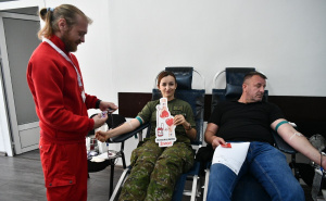 Foto: A.K./Radiosarajevo.ba / Darivanje krvi u Novom Sarajevu