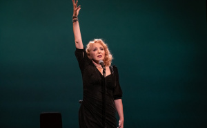 Foto: Velija Hasanbegović / Predstava 'Marlene Dietrich: pet tačaka optužnice'