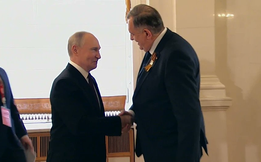 Dodik sa Putinom u Moskvi