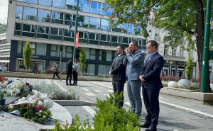 Foto: Radio Sarajevo / Godišnjica obilježavanja podizanja Spomenika ubijenoj djeci Sarajeva