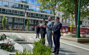 Foto: Radio Sarajevo / Godišnjica obilježavanja podizanja Spomenika ubijenoj djeci Sarajeva