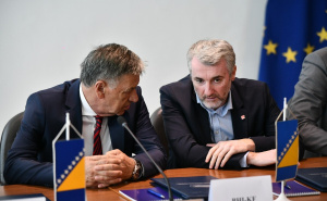 Foto: A.K./Radiosarajevo.ba / Potpisivanje Platforme za mir, stabilizaciju, europsku budućnost i ekonomski napredak BiH