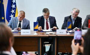 Foto: A.K./Radiosarajevo.ba / Potpisivanje Platforme za mir, stabilizaciju, europsku budućnost i ekonomski napredak BiH