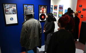 Foto: N.G / Radiosarajevo.ba / Prva samostalna izložba repera Frenkija