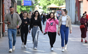Foto: N. G. / Radiosarajevo.ba / Sarajevo, turisti, šetnja
