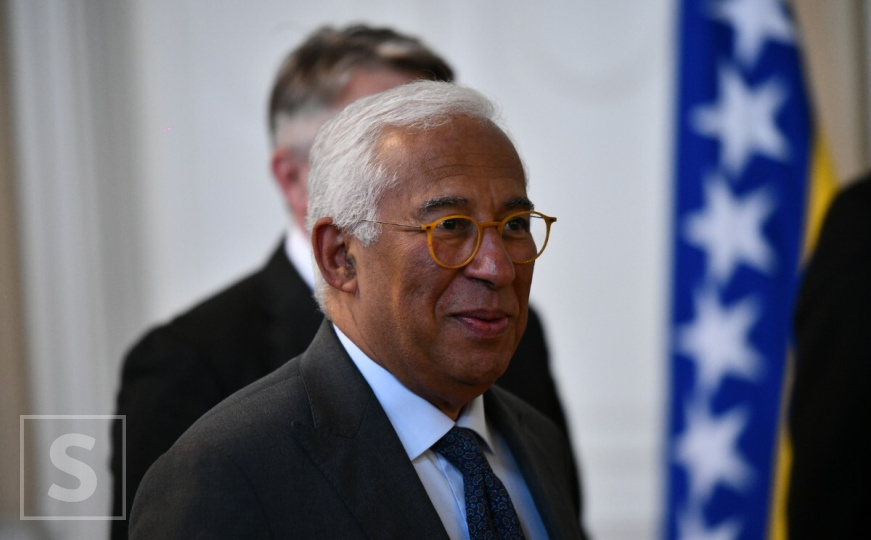 Antonio Costa na prijemu u Predsjedništvu BiH