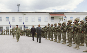 Foto: EUFOR / Antonio Costa u posjeti kampu Butmir