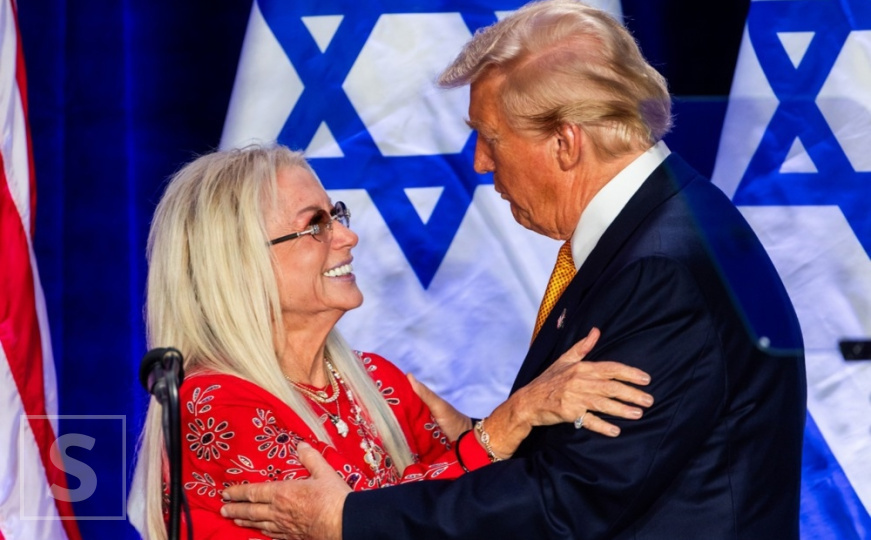 Miriam Adelson i Donald Trump