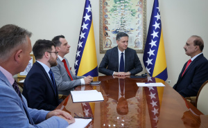 Foto:  Kabinet člana Predsjedništva BiH / Sastanak s ambasadorom Islamske Republike Pakistan u Bosni i Hercegovini