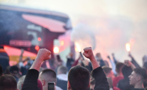 Foto: A. K. / Radiosarajevo.ba / Proslava osvajanja Kupa BiH