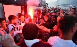 Foto: A. K. / Radiosarajevo.ba / Proslava osvajanja Kupa BiH