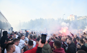 Foto: A. K. / Radiosarajevo.ba / Proslava osvajanja Kupa BiH