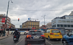 Foto: A. K. / Radiosarajevo.ba / Saobraćajni kolaps u Sarajevu