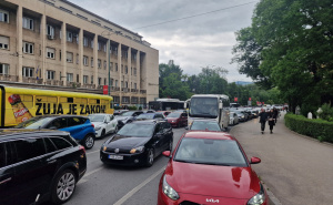 Foto: A. K. / Radiosarajevo.ba / Saobraćajni kolaps u Sarajevu