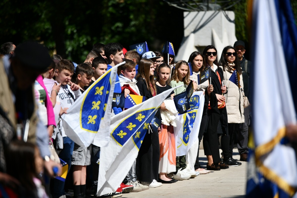 Obilježavanje Prve brigade Stari Grad