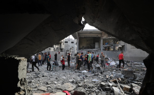 Foto: Anadolija / Stanovništvo u Gazi na ivici katastrofe