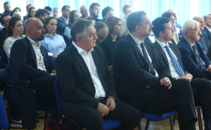 Foto: Dž. K. / Radiosarajevo.ba / Željko Komšić i Elmedin Konaković