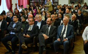 Foto: A. K. / Radiosarajevo.ba / Promovisana publikacija Politika revizionizma:  Negiranje zločina i genocida u BiH 1992-2025