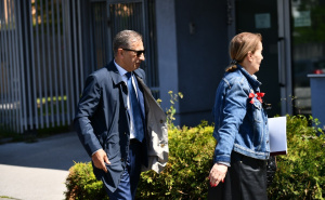 Foto: A. K. / Radiosarajevo.ba / Osman Mehmedagić stigao u Sud BiH