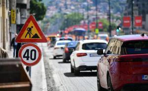 Foto: A. K. / Radiosarajevo.ba / Radovi na Obali Kulina bana