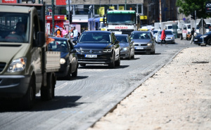 Foto: A. K. / Radiosarajevo.ba / Radovi na Obali Kulina bana