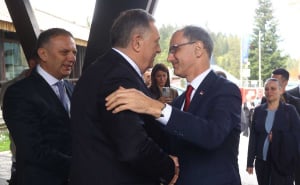 Foto: Dž. K. / Radiosarajevo.ba / Milorad Dodik i Đuro Macut