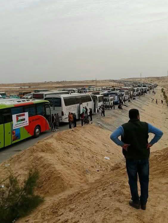 Kamioni s hranom, Gaza