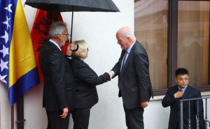 Foto: Dž.K. / Radiosarajevo.ba / Otvorena ambasada Republike Albanije u BiH