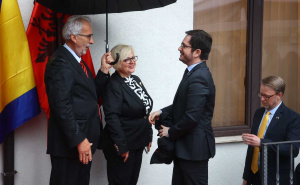 Foto: Dž.K. / Radiosarajevo.ba / Otvorena ambasada Republike Albanije u BiH