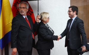 Foto: Dž.K. / Radiosarajevo.ba / Otvorena ambasada Republike Albanije u BiH