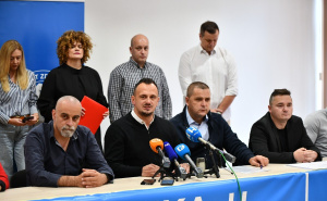 Foto: A.K./Radiosarajevo.ba / Sindikat radnika u zdravstvu u Kantonu Sarajevo