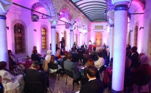 Foto: Dž.K. / Radiosarajevo.ba / Književno veče 'Shirazi i Goethe'