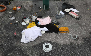 Foto: Dž. K. / Radiosarajevo.ba / Smeće na Dobrinji i u Švrakinom