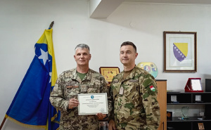 Foto: EUFOR / Pripadnici EUFOR-a na vježbi sa Oružanim snagama BiH