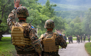 Foto: EUFOR / Pripadnici EUFOR-a na vježbi sa Oružanim snagama BiH