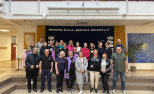 Foto: JU OŠ "Skender Kulenović" Sarajevo / Kolektiv OŠ Skender Kulenović organizovao akciju čišćenja i dezinfekcije