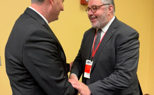 Foto: Predsjedništvo BiH / Denis Bećirović na sastanku sa francuskom delegacijom