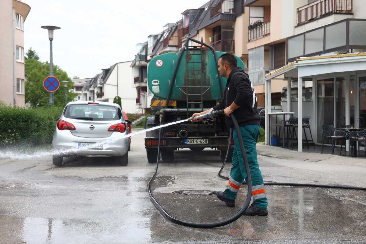 KJKP Rad, čišćenje ulica, leptospiroza