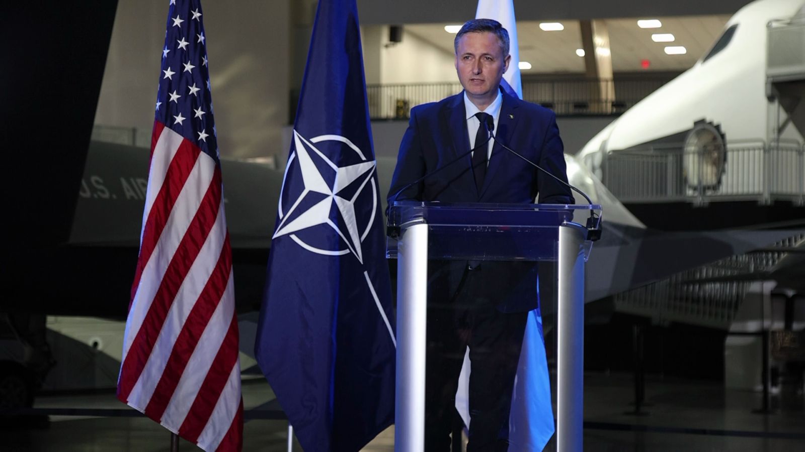 Denis Bećirović u Daytonu