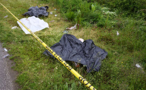 Foto: Dž. K. / Radiosarajevo.ba / Migrantski kamp Blažuj jutro nakon pucnjave i sukoba