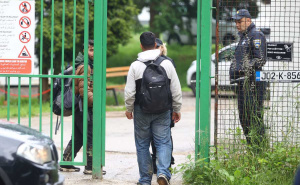 Foto: Dž. K. / Radiosarajevo.ba / Migrantski kamp Blažuj jutro nakon pucnjave i sukoba