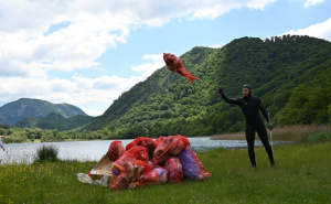 Foto: Ronilački klub Bosna / Eko akcija čišćenja rijeka i jezera u BiH