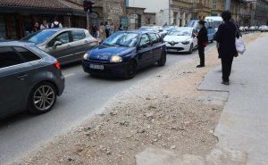 Foto: Dž. K. / Radiosarajevo.ba / Radovi u ulici Mula Mustafe Bašeskije