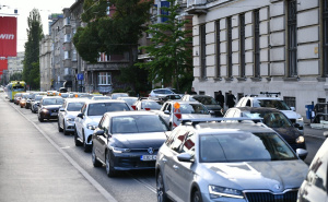 Foto: A. K. / Radiosarajevo.ba / Gužva u Sarajevu
