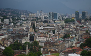 Foto: N. G. / Radiosarajevo.ba / Pogled na Sarajevo sa Žute tabije