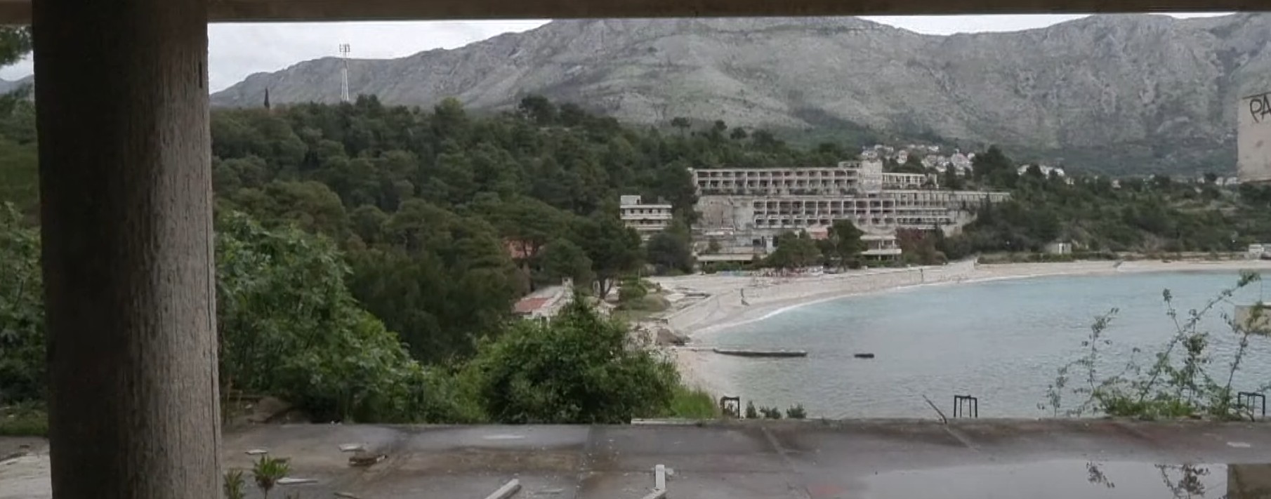 Od ljetovališta ostale samo ruine